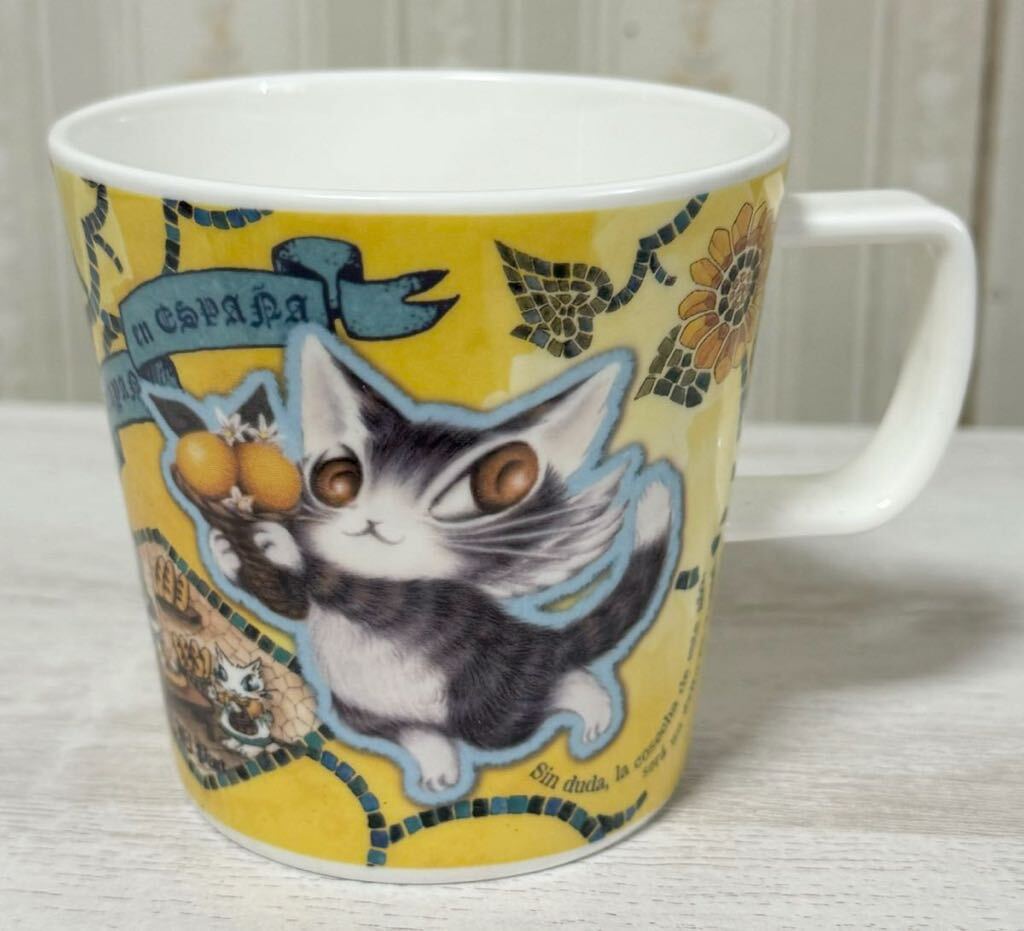わちふぃーるど 猫のダヤン 収穫の天使 軽量マグカップ 品