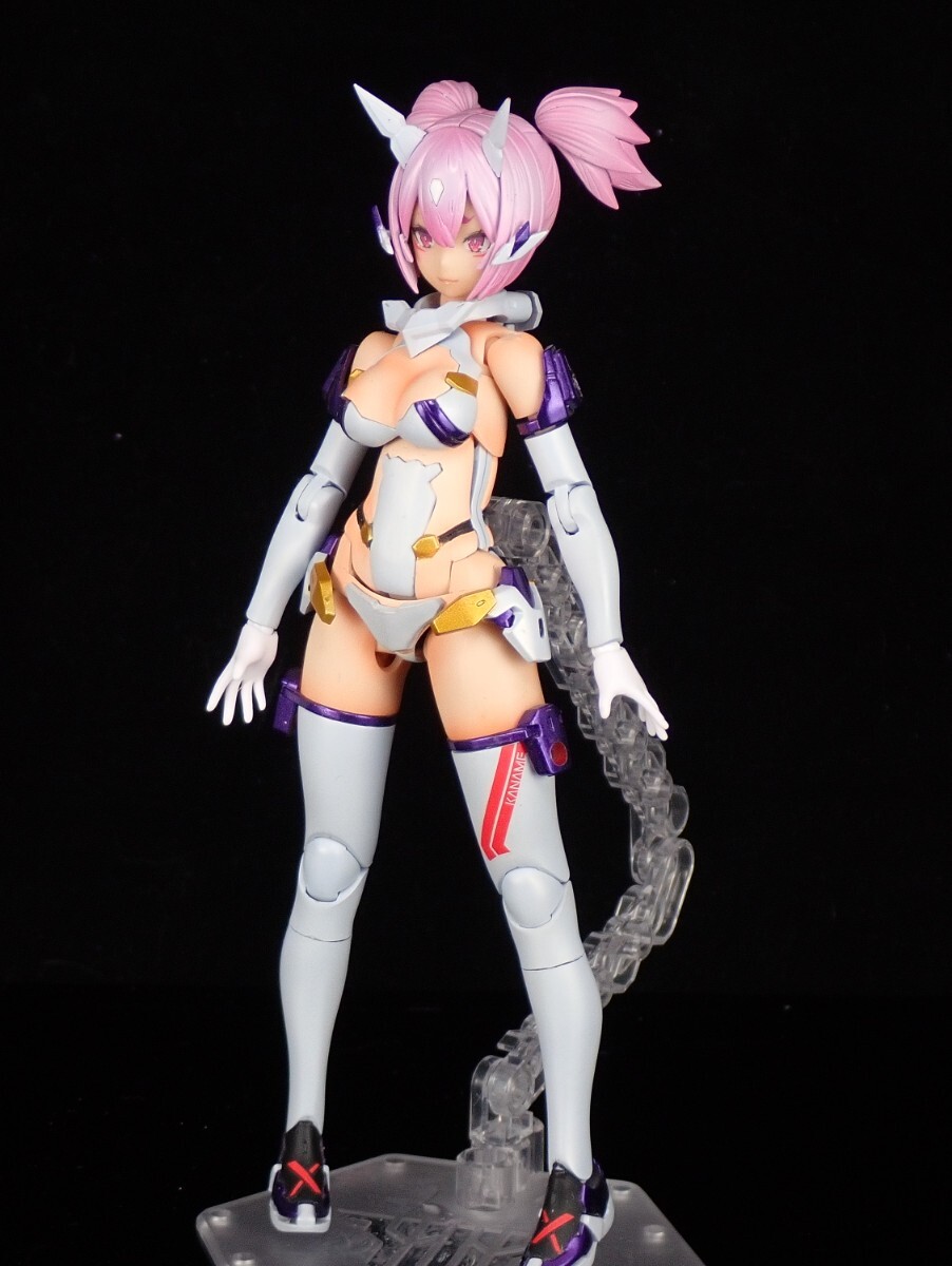 メガミデバイス 朱羅 忍者 枢 九尾風アレンジカラー 武装追加 メガミデバイス 朱羅 忍者 枢 九尾風アレンジカラー 武装追加