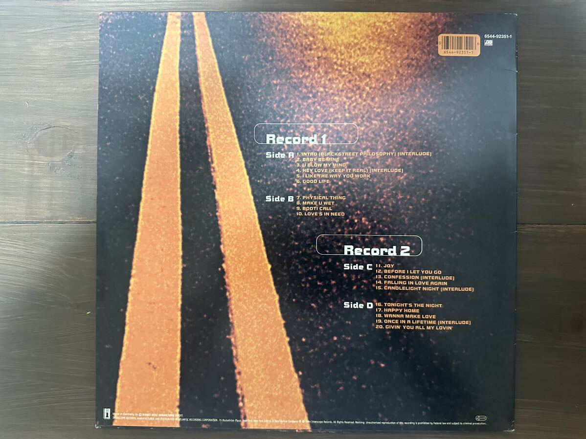 Blackstreet / Blackstreet レコード 2LP オリジナル盤