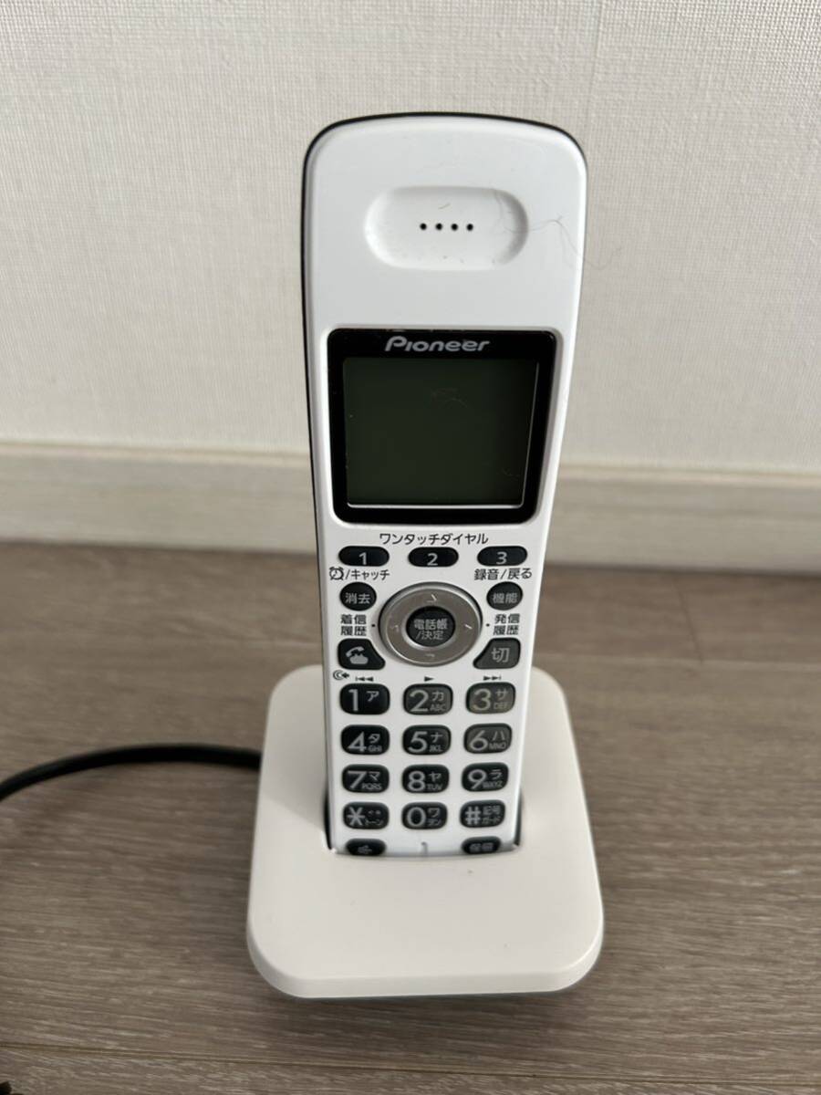 Pioneer パイオニア デジタルコードレス電話機 TF-SD10S/SD10W親 Pioneer パイオニア デジタルコードレス電話機 TF-SD10S/SD10W親