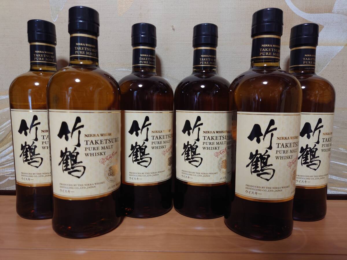 送料無料 6本 ニッカ 竹鶴 ウイスキー 43% 700ml 検索 余市 送料無料 6本 ニッカ 竹鶴 ウイスキー 43% 700ml 検索 余市