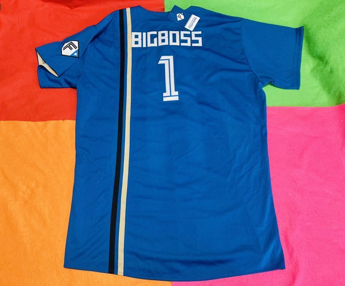 未使用品　日本ハムファイターズ 新庄剛志/ビッグボス/ユニフォーム（3XL）万波清宮山崎福也松本剛レイエス/ステッカー/プレミア12