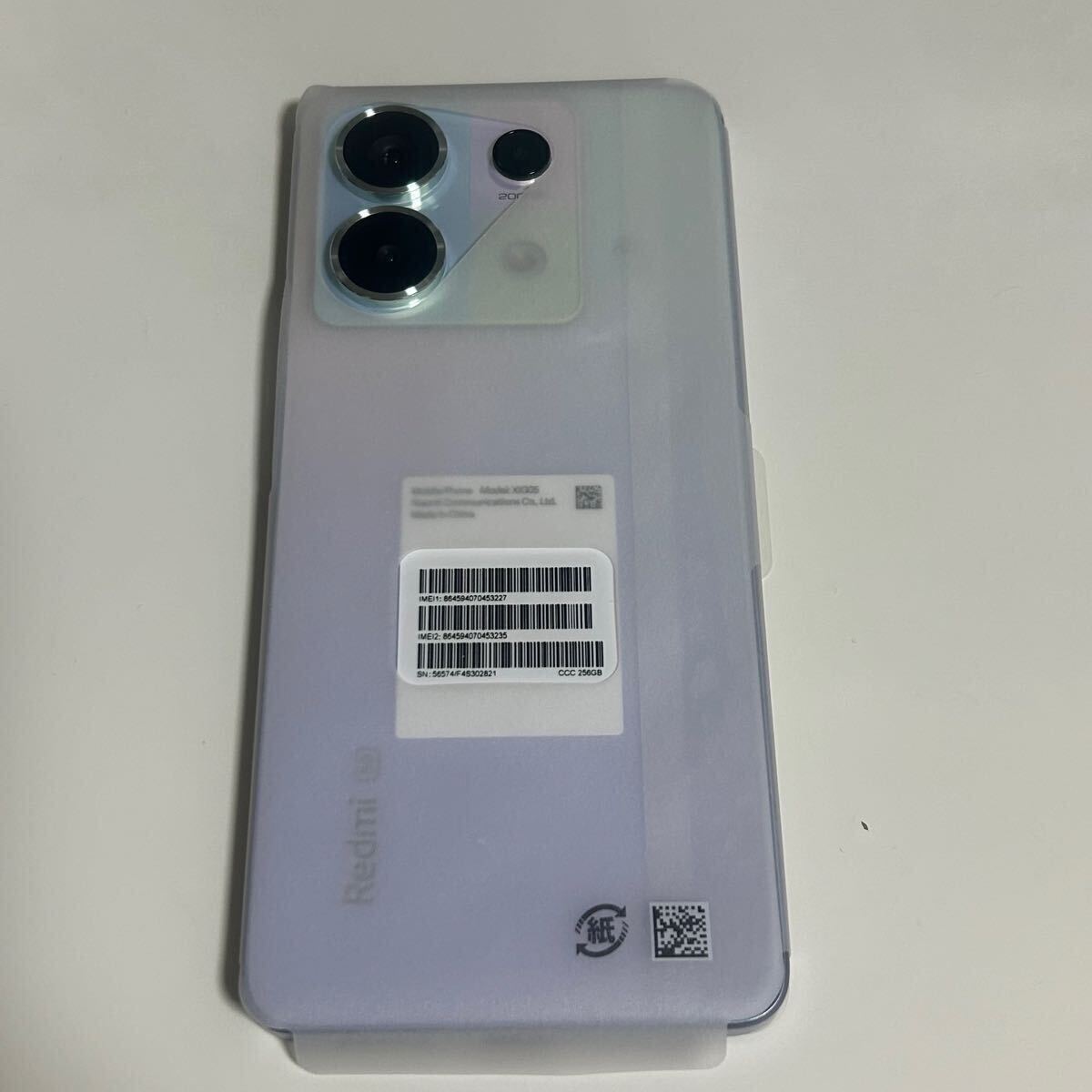 Xiaomi 【新品未使用】Redmi Note 13 Pro オーロラパープル SIM Xiaomi 【新品未使用】Redmi Note 13 Pro オーロラパープル SIM