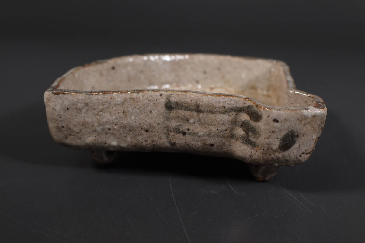 値下・志野鉄絵菓子器 値下・志野鉄絵菓子器 値下・志野鉄絵菓子器