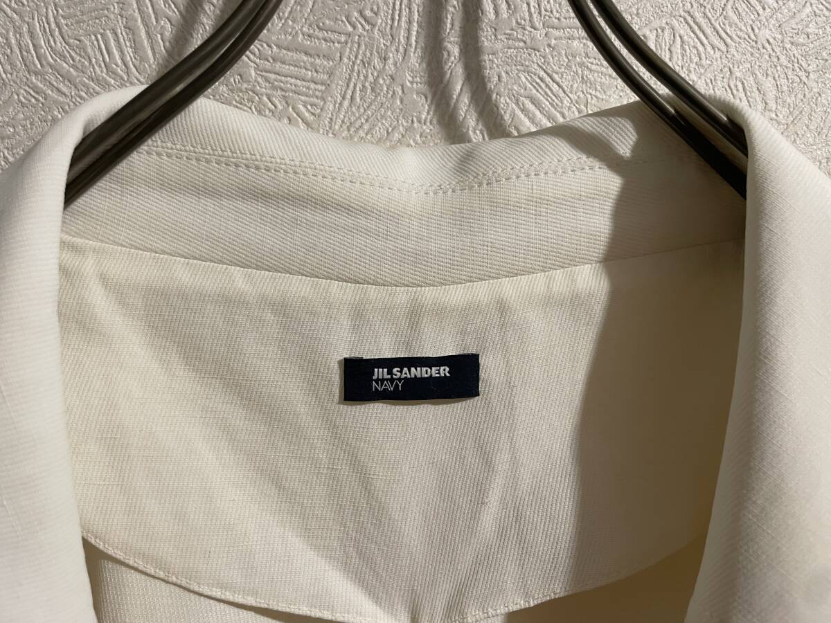 イタリア製 JIL SANDER サイド スリット トレンチ コート イタリア製 JIL SANDER サイド スリット トレンチ コート