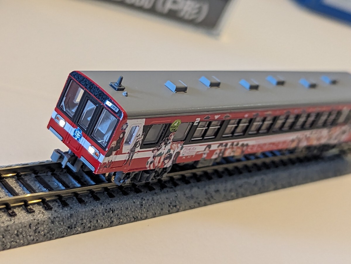 KATO 鹿島臨海鉄道 6000形 ラッピング仕様(個人製作) 1両（9mm N）