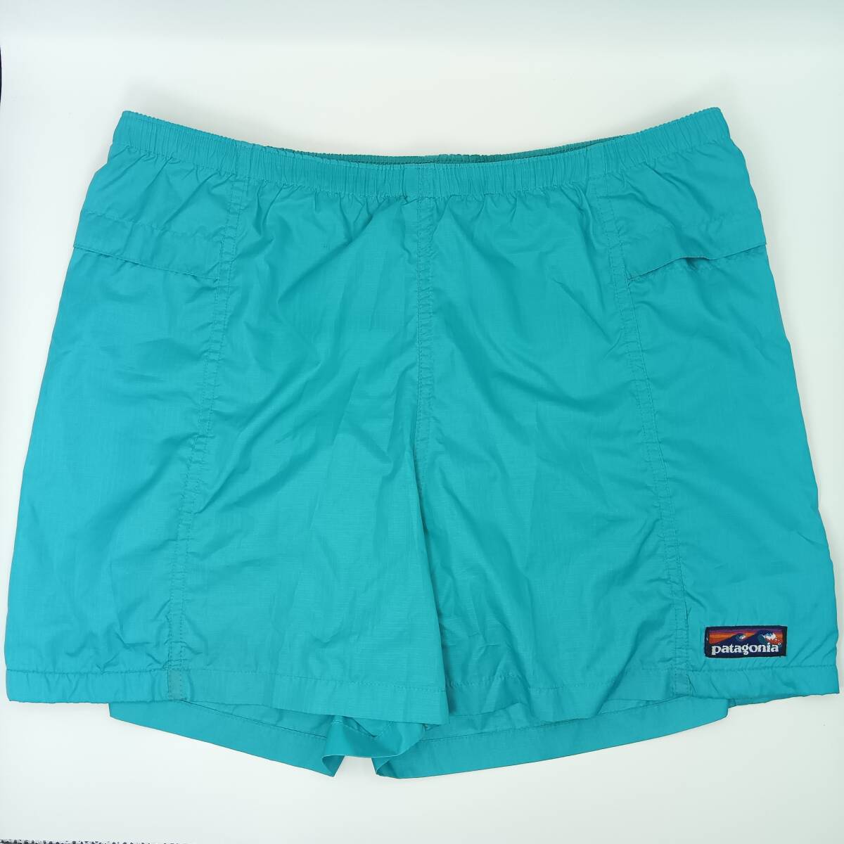 古着 90s Patagonia 波タグ 無地 ソリッド リバー ショーツ 古着 90s Patagonia 波タグ 無地 ソリッド リバー ショーツ