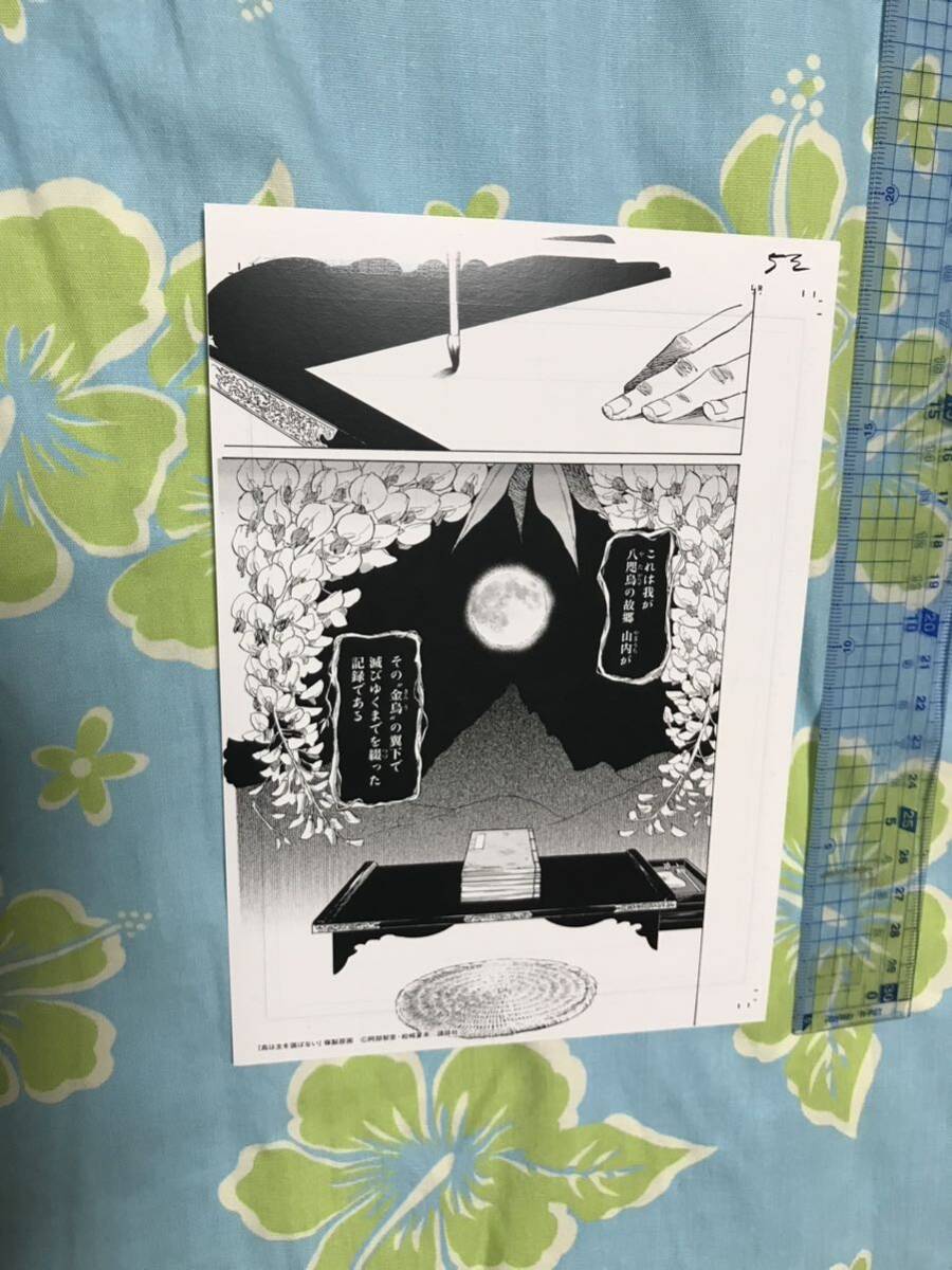 未使用 烏は主を選ばない 複製原稿 複製原画 八咫烏シリーズ 烏に単は似合わない 未使用 烏は主を選ばない 複製原稿 複製原画 八咫烏シリーズ 烏