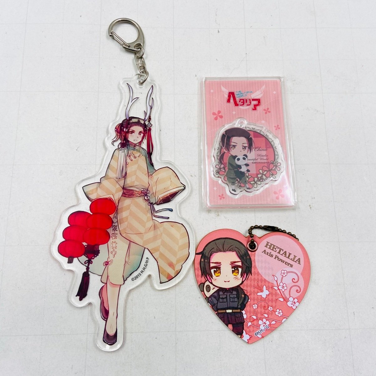 ヘタリア つのたりあ アクリルキーホルダー 中国 中古品 ヘタリア つのたりあ アクリル キーホルダー キャラ