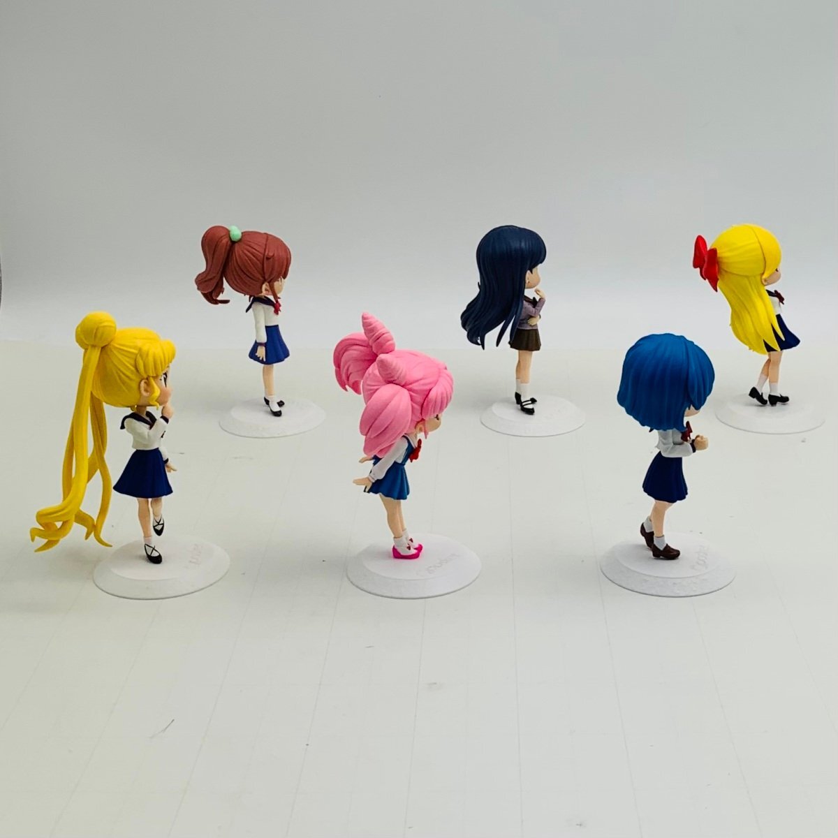 中古品 Qposket 美少女戦士セーラームーン 月野うさぎ 水野亜美 火野レイ 木野まこと 愛野美奈子 ちびうさ 6種セット 中古品 Qposket 美少女戦士セーラームーン 月野うさぎ 水野亜美 火野レイ 木野まこと 愛野美奈子 ちびうさ 6種セット