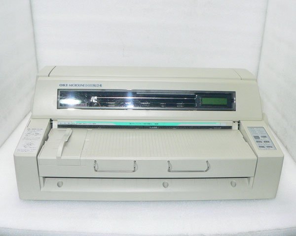 OKI(沖データ) MICROLINE 8480SU2-R ドットプリンター / 筐体に日焼け小