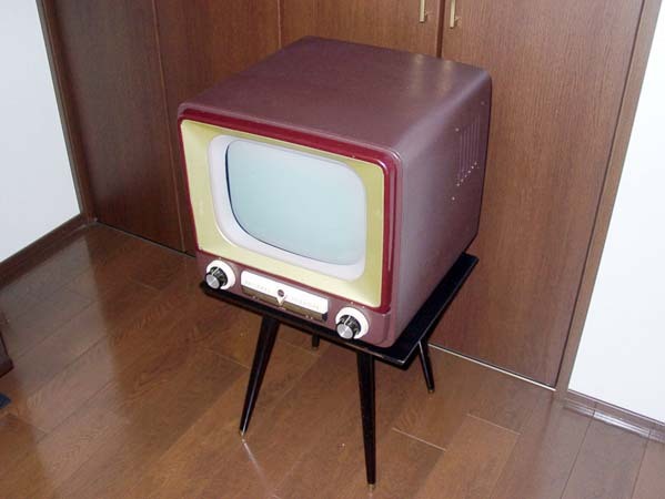 ナショナル初期型真空管テレビ 昭和31年発売開始 分解整備済 ナショナル初期型真空管テレビ 昭和31年発売開始 分解整備済