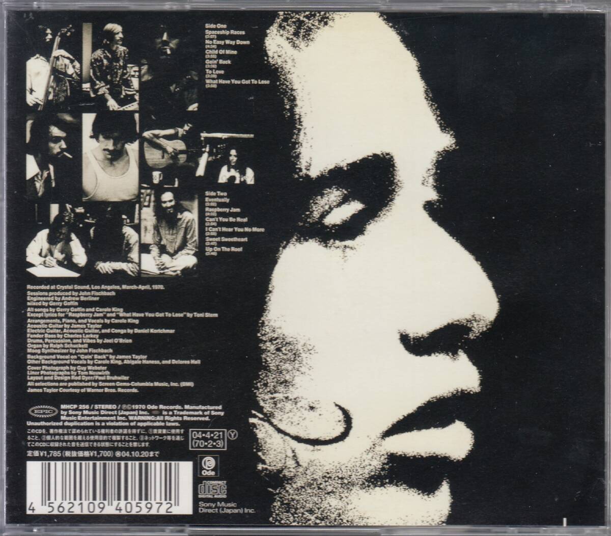 国 キャロル・キング / ライター 帯付◆規格番号■MHCP-256◆送料無料■即決●交渉有_画像2