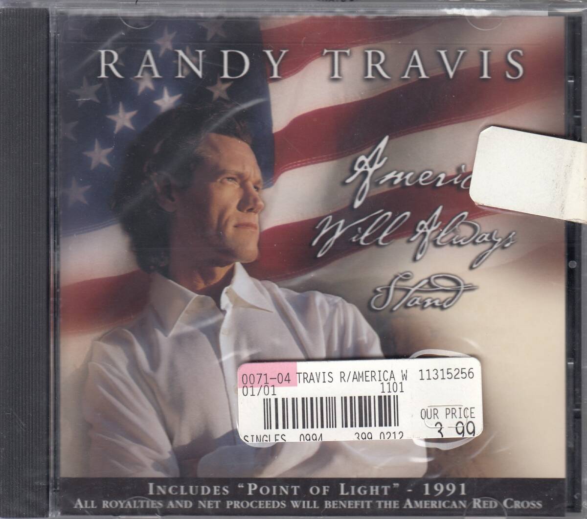 輸 Randy Travis America Will Always Stand 未開封◆規格番号■M2N2-5137◆送料無料■即決●交渉有
