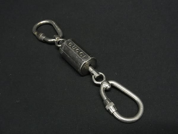 1円 GUCCI グッチ キーホルダー キーリング バッグチャーム 1円 GUCCI グッチ キーホルダー キーリング バッグチャーム