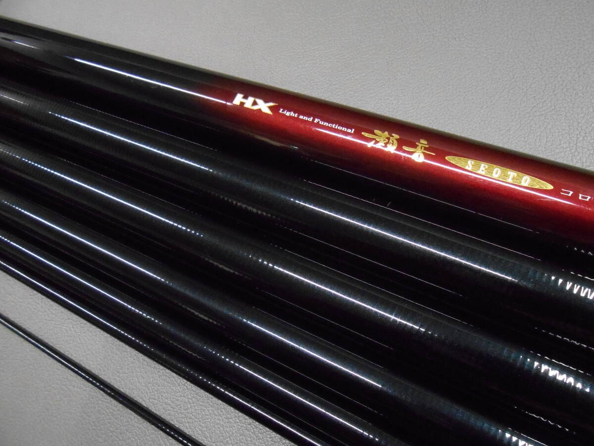 ダイワ精工名竿 鮎コロガシ竿 HX瀬音コロガシ81M とても綺麗なお品です。鮎コロガシ釣りに最適。 ダイワ精工名竿 鮎コロガシ竿 HX瀬音コロガシ81SK とても綺麗