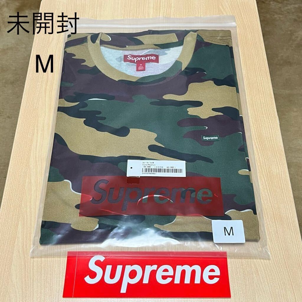 未開封 23fw Supreme Small Box Tee Camo size M タグ 未開封 23fw Supreme Small Box Tee Camo size M タグ