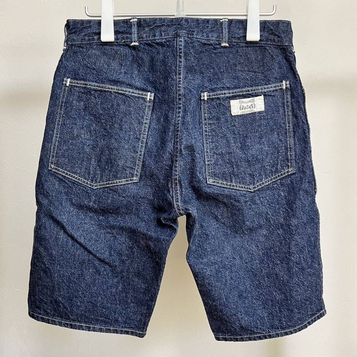初期 HUMAN MADE DENIM SHORT size S ヒューマン メイド NIGOLD 初期 HUMAN MADE DENIM SHORT size S ヒューマン メイド NIGOLD