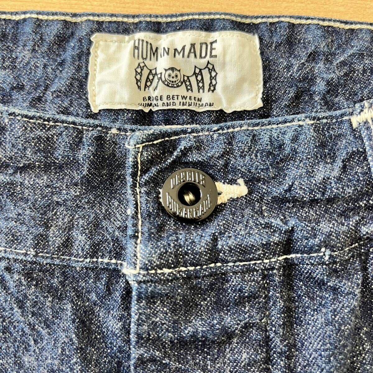 初期 HUMAN MADE DENIM SHORT size S ヒューマン メイド NIGOLD 初期 HUMAN MADE DENIM SHORT size S ヒューマン メイド NIGOLD
