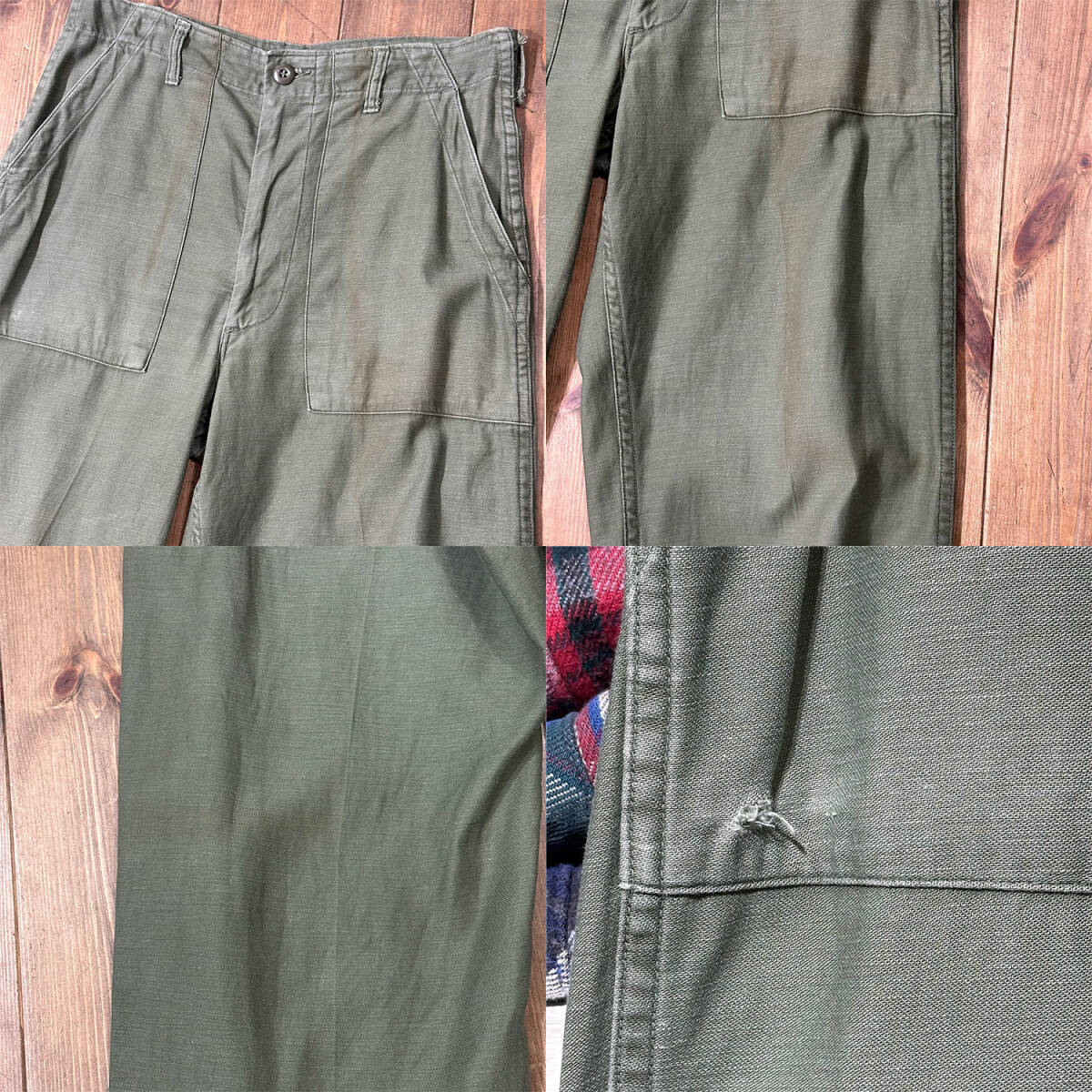 60s アメリカ軍 usarmy ベイカー パンツ ファティーグ ダブル 60s アメリカ軍 usarmy ベイカー パンツ ファティーグ ダブル