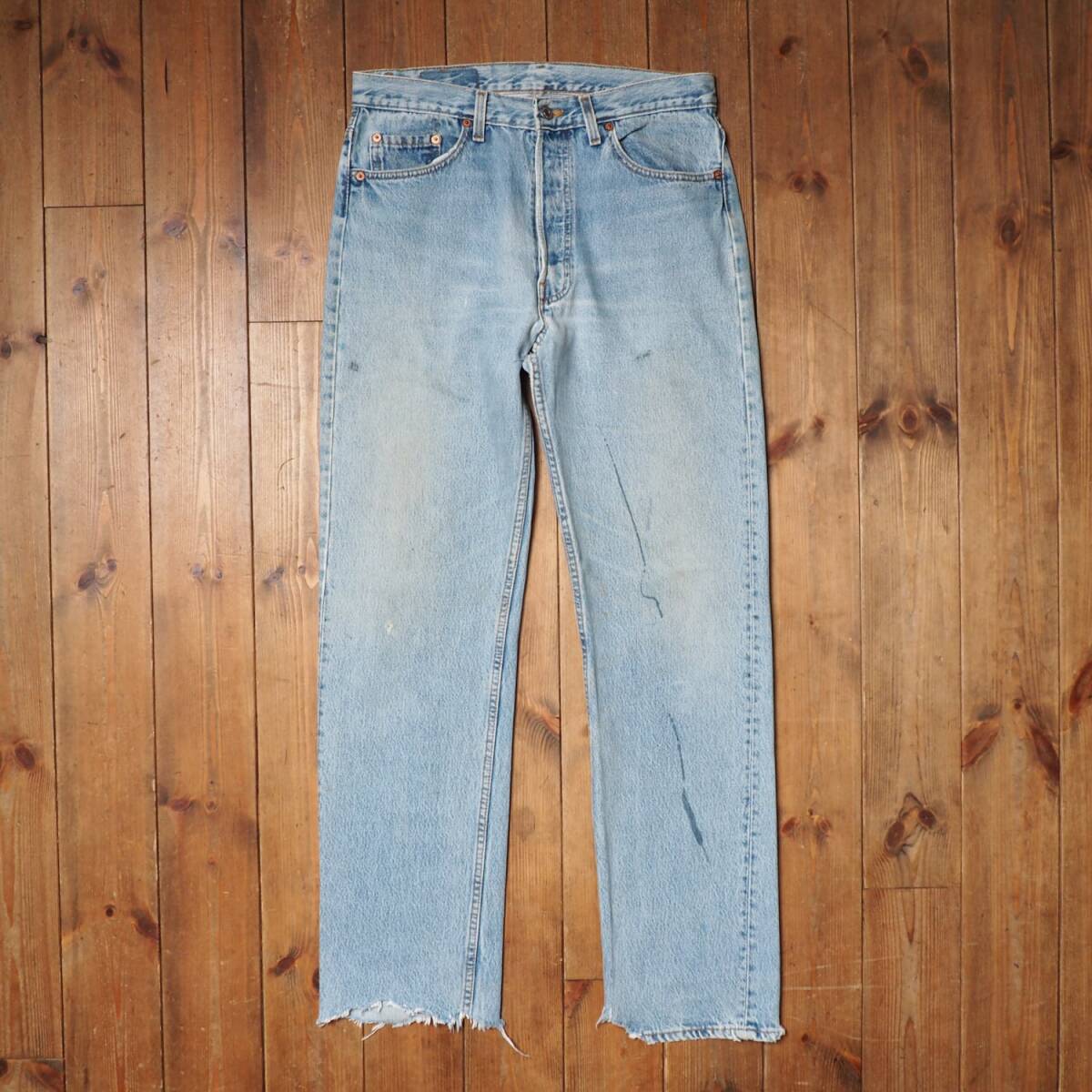 90s Levis 501 リーバイス ジーンズ ジーパン アメリカ製 usa製 ビンテージ W33