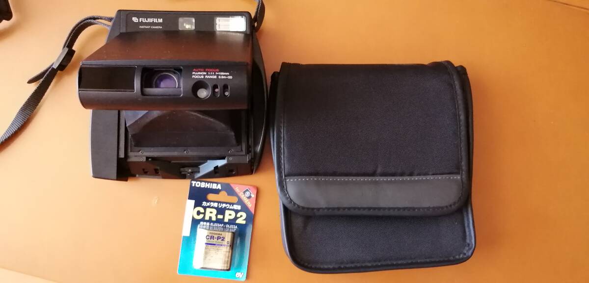 FUJIFILM フジフィルム FOTORAMA SLIM ACE フォトラマ　スリムエース★シャッター/フラッシュ動作確認済★ケース・電池付き美品