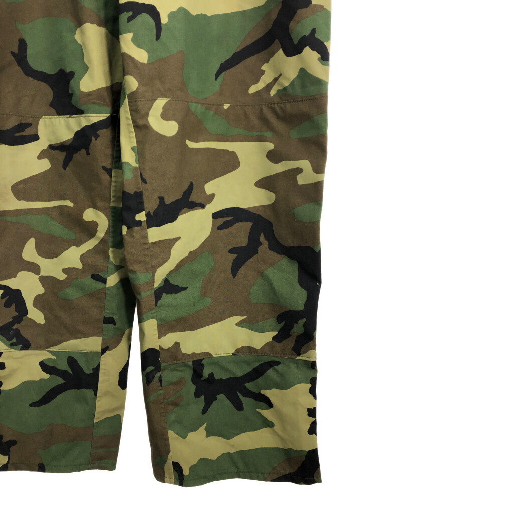 90年代 米軍実物 U.S.ARMY ECWCS GEN1 GORE-TEX パンツ ミリタリー ウッドランドカモ (メンズ LARGE REGULAR) 中古 古著 R8108