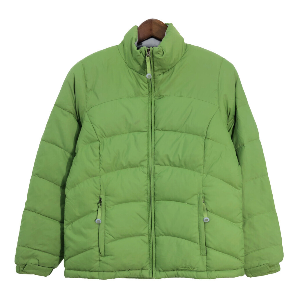 【新作入荷!!】 L.L.Bean R9556 古着 中古 M) (メンズ グリーン アウトドア ダウンジャケット エルエルビーン 男性用