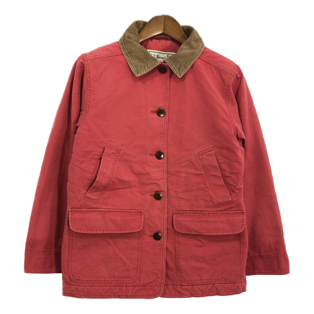 【オンラインショップ】 S) (レディース サーモンピンク アウトドア ハンティングジャケット 中綿 エルエルビーン L.L.Bean 中古 1円スタート R9999 古着 女性用