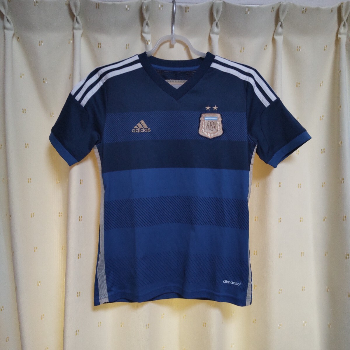 キッズ150♪ アルゼンチンユニフォーム!adidas アルゼンチン 子ども 150 アディダス サッカー ユニフォーム