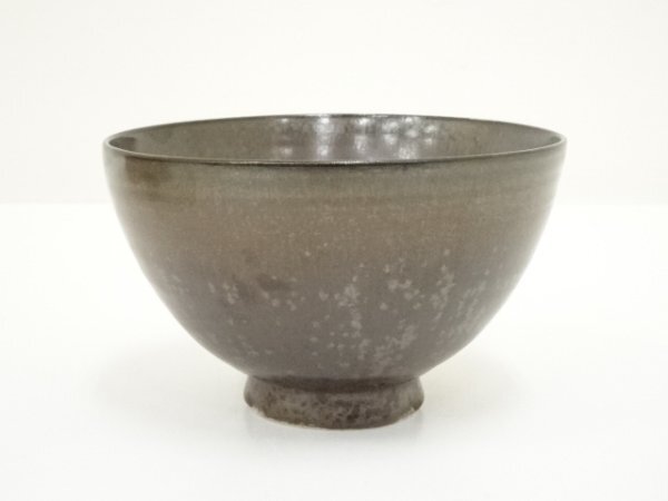 ys7144838; 宗sou 淡路焼 中山玄心（多吉）造 梨地窯変茶碗（共