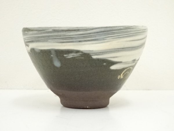 高麗 青磁 白黒象嵌 刻花紋 皿 高麗 青磁 木箱附 李朝 朝鮮古陶
