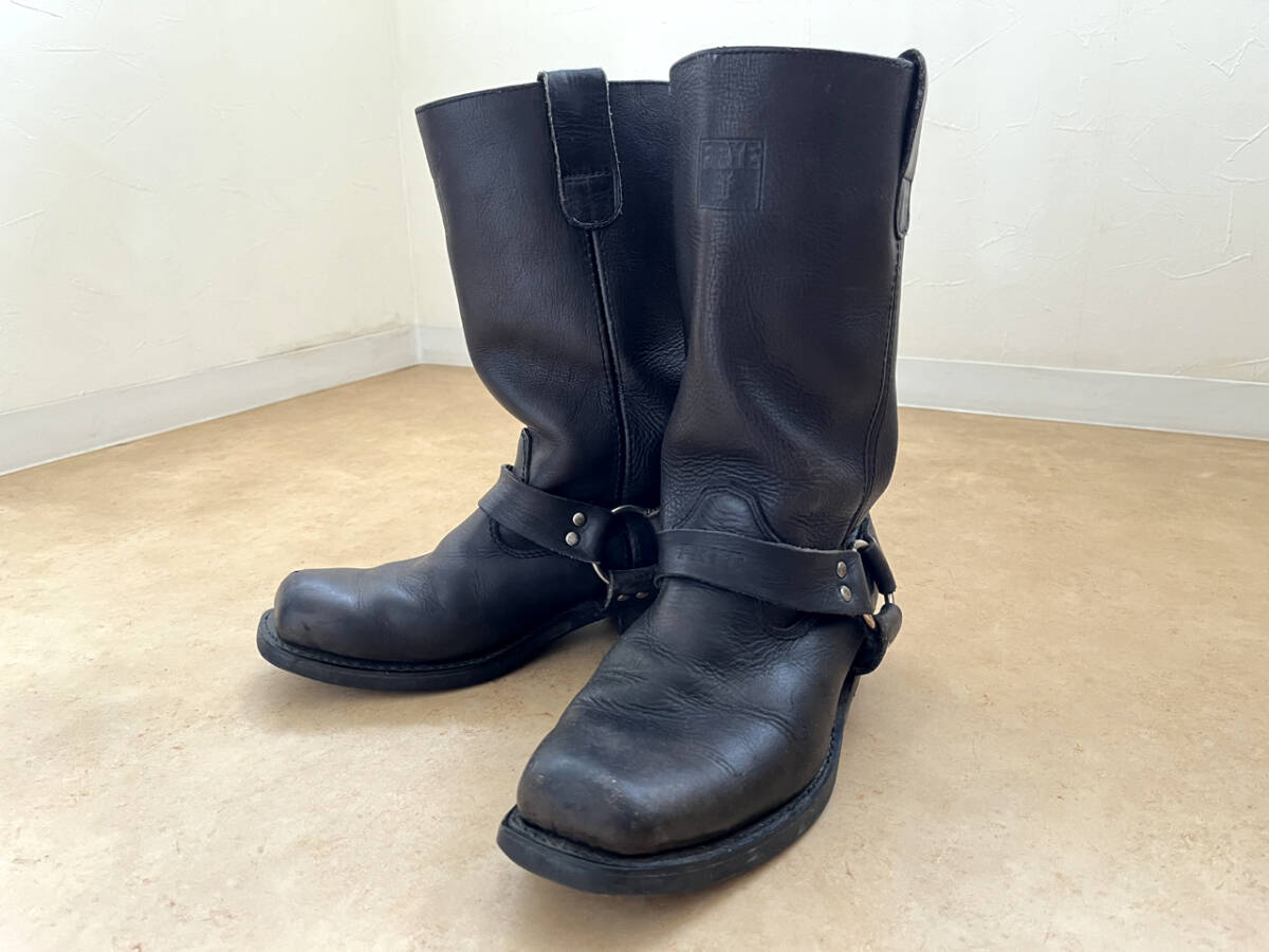 フライ ハーネス リングブーツ レザー ブラック FRYE 26.0~26.5cmくらい