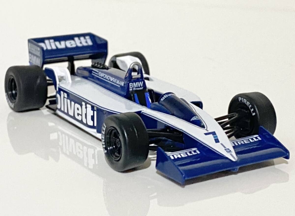1/43 F1 Brabham BT55 1986 Riccardo Patrese #7 ◆ BMW M12 エンジン ◆ ブラバム BT55