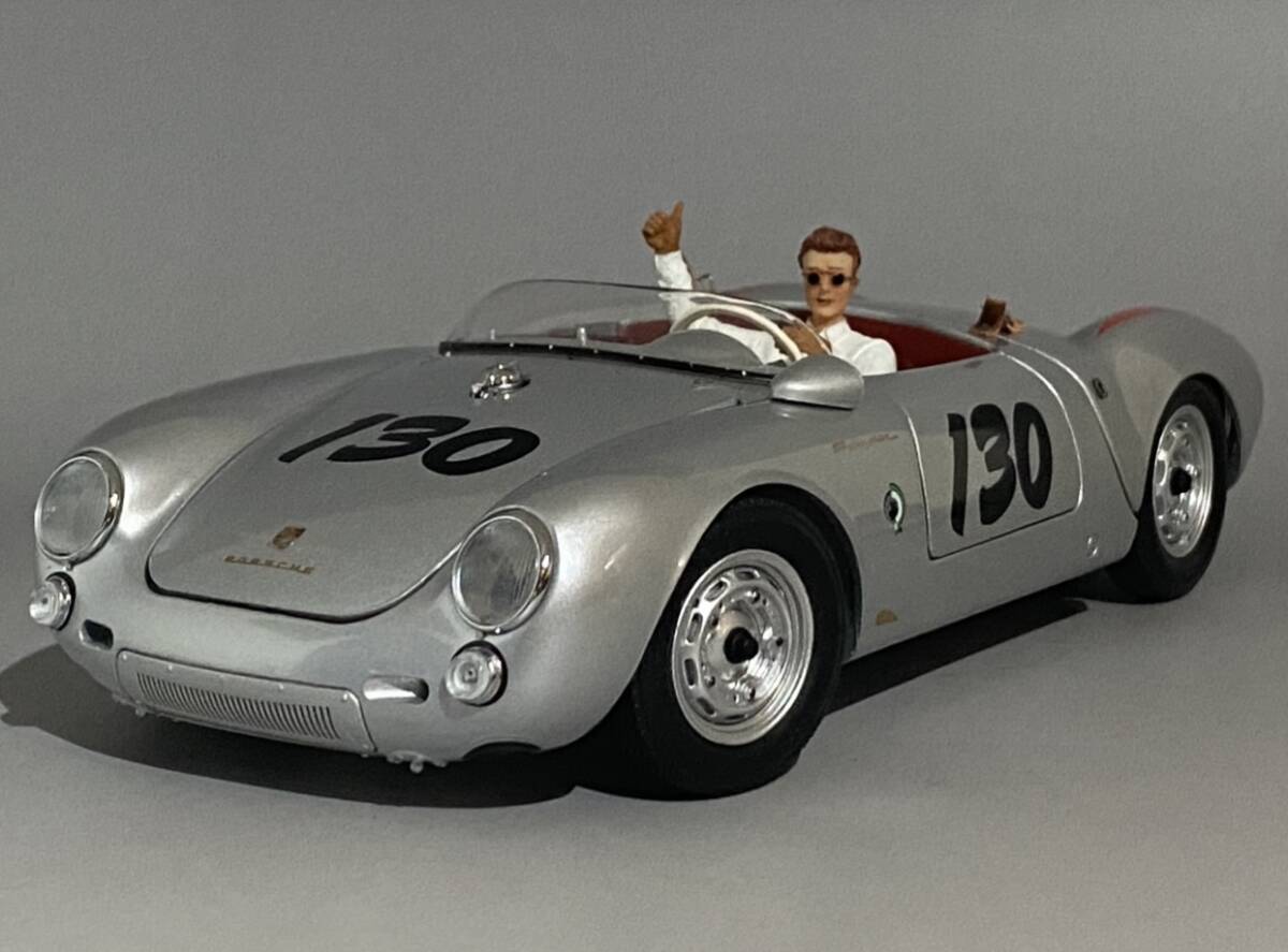Shuco 1/18 Porsche 550 A Spyder #130 James Dean “Little Bastard” ◆ シュコー ポルシェ 550 A スパイダー ジェームズ ディーン