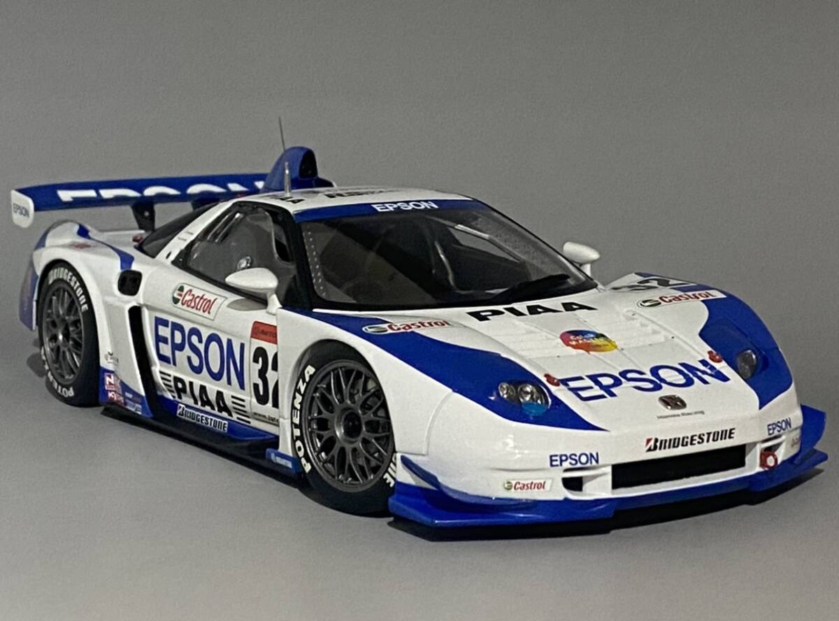 AUTOart 1/18 2004 JGTC GT500 Epson Nakajima Racing Honda NSX AUTOart 1/18 2004 JGTC GT500 Epson Nakajima Racing Honda NSX