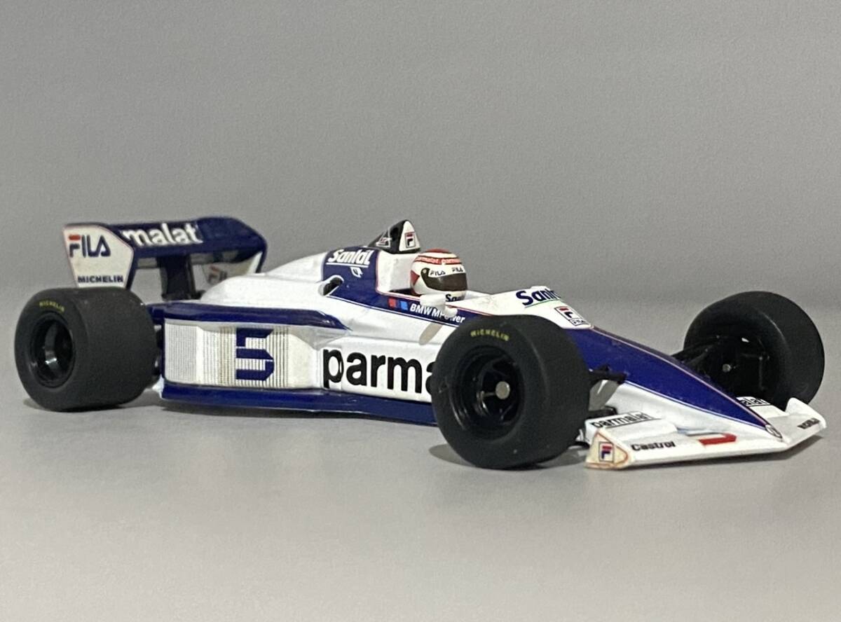 Minichamps 1/43 Parmalat Brabham BMW BT52 1983 Nelson Piquet #5 ◆ 1位 Grand Prix Brazil 1983 ◆ ブラバム ネルソン ピケ