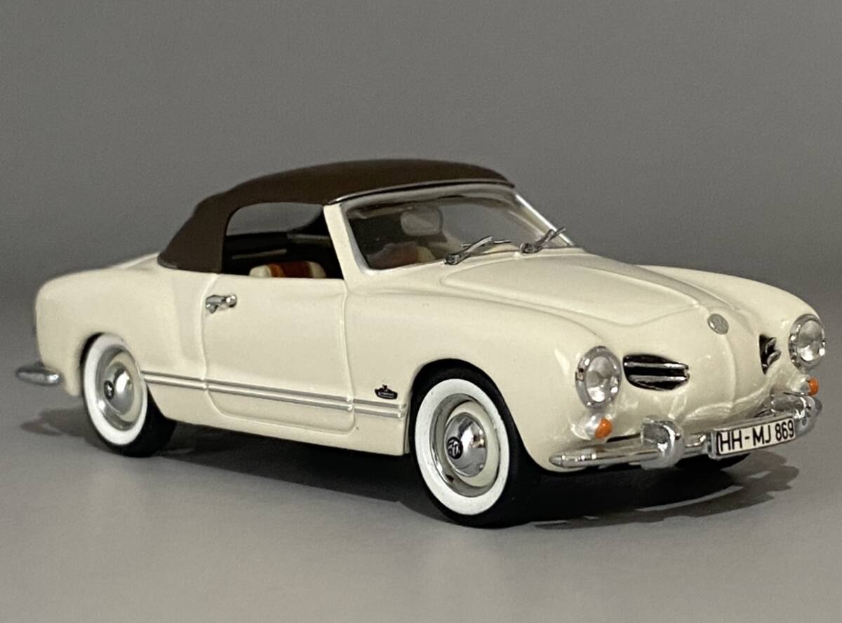 Minichamps 1/43 VW Volkswagen Karmann Ghia Cabriolet White ◆ Paul’s Model Art ◆ カルマンギア ミニチャンプス Best.-Nr. 5061