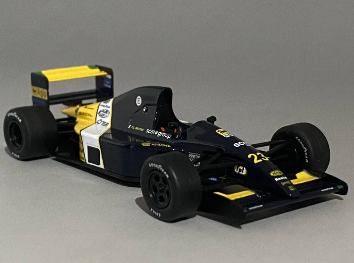 1/43 Minardi-Ferrari F1 M191 V12 Pierluigi Martini ◆ 11位 1991 FIA F1 World Championship ◆ ミナルディ ピエルルイジ マルティーニ
