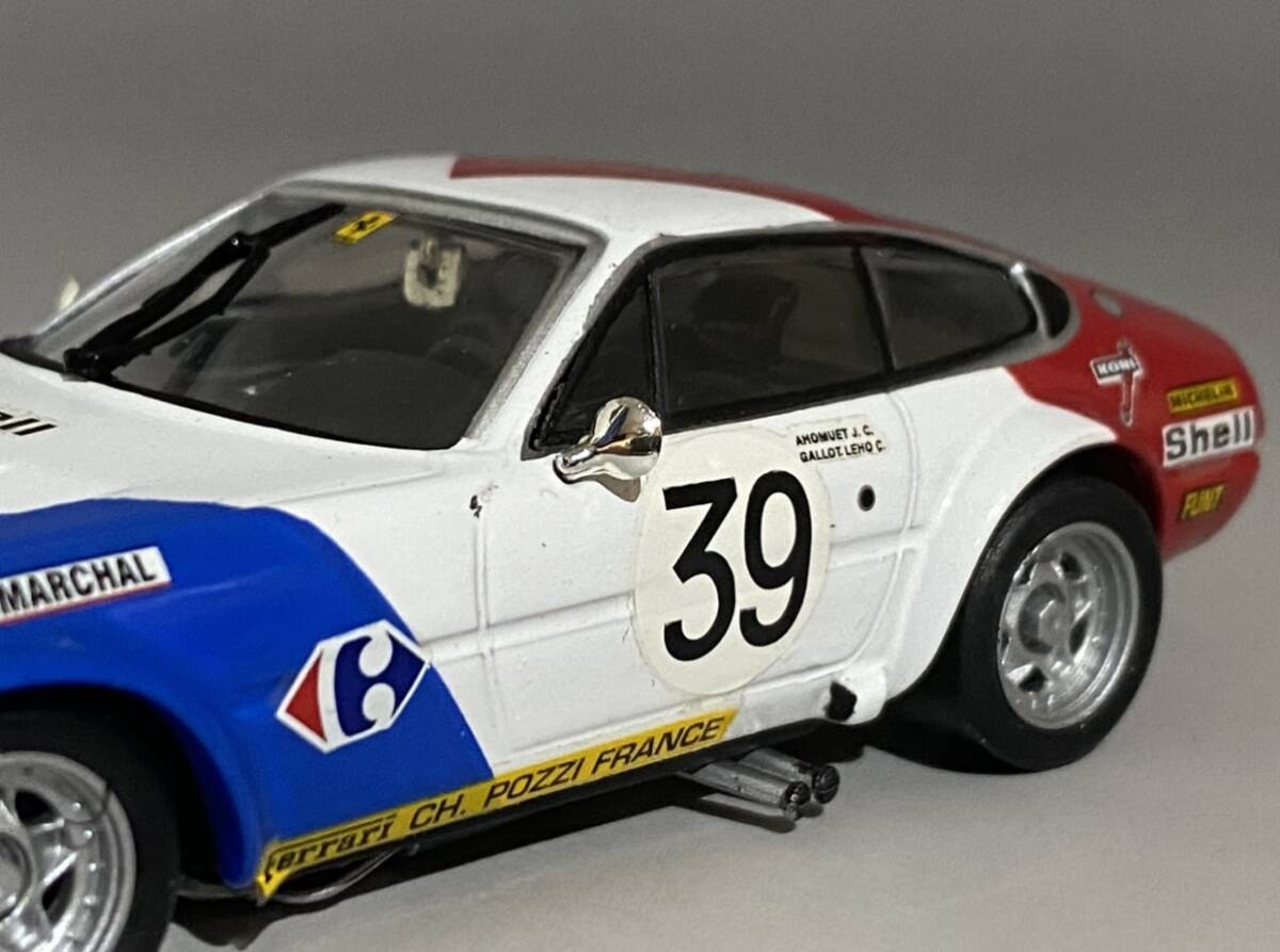 【正規品直輸入】 Detail Cars 1/43 Ferrari 365 GTB4 Competizione #39 Class レーシングカー