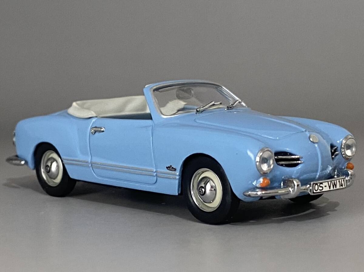 Minichamps 1/43 VW Volkswagen Karmann Ghia Cabriolet Light Blue ◆ Paul’s Model Art ◆ カルマンギア ミニチャンプス Best.-Nr. 5031