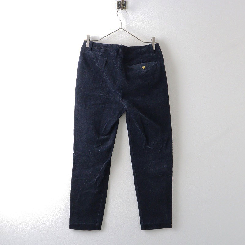 パラスパレス Pal'las Palace コットン インディゴ コーデュロイパンツ 2/ネイビー ボトムス 藍(lán)染め テーパード 【2400014038279】