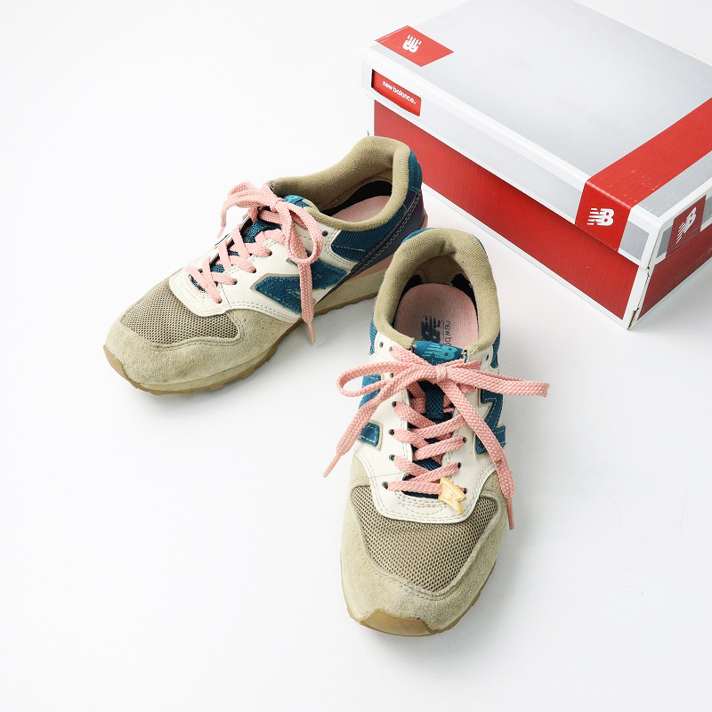 ニューバランス NEW BALANCE WR996 CS SAFARI レースアップスニーカー 22/サファリ シューズ【2400030072608】