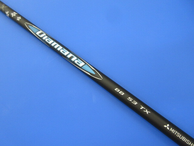 三菱◆Diamana ディアマナ BB53 (TX) テーラーメイド用スリーブ付 試打用刻印入り 1w用 44.25インチ