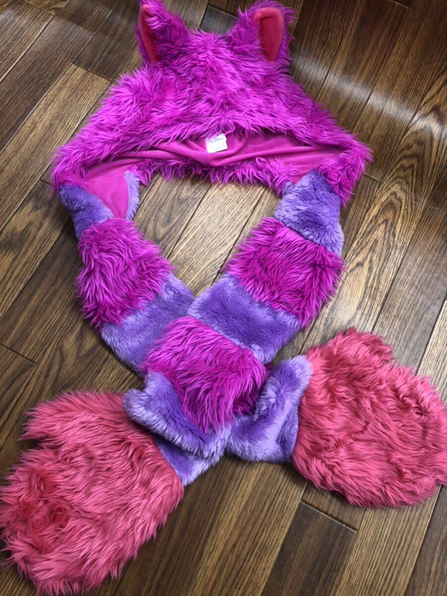 2個セット チシャ猫 サリー ファンキャップ マフラー 被り物 TDL 2個セット チシャ猫 サリー ファンキャップ マフラー 被り物 TDL