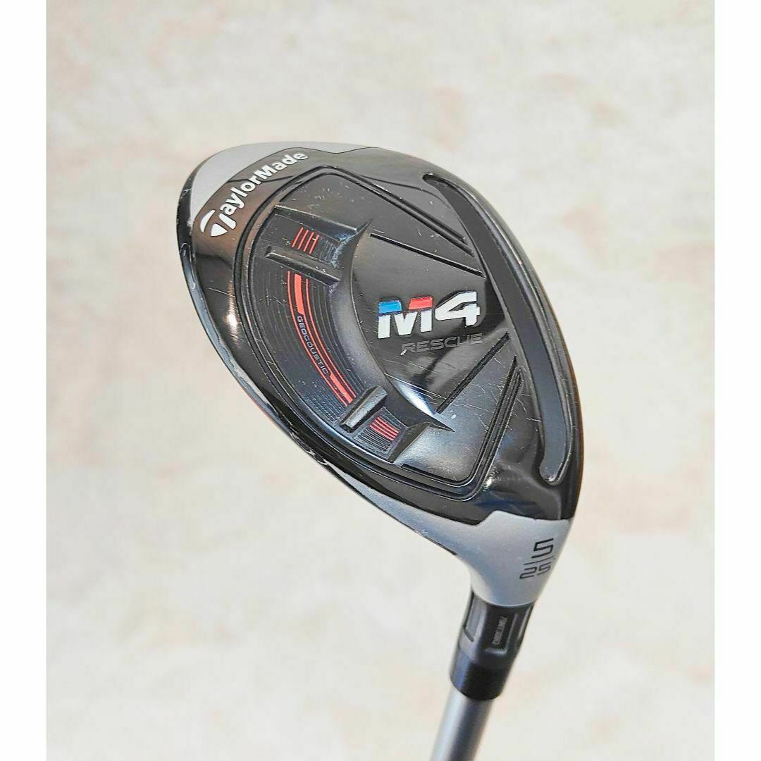 【レディース】テーラーメイド　M4 5U ユーティリティ　純正カーボン　L