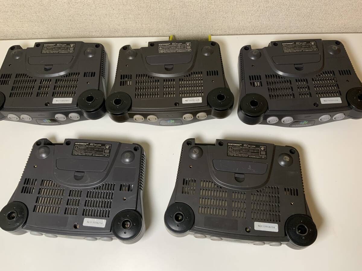 ニンテンドー64 本体5台セット ジャンク|NINTENDO 64 ニンテンドー64 本体5台セット ジャンク|NINTENDO 64