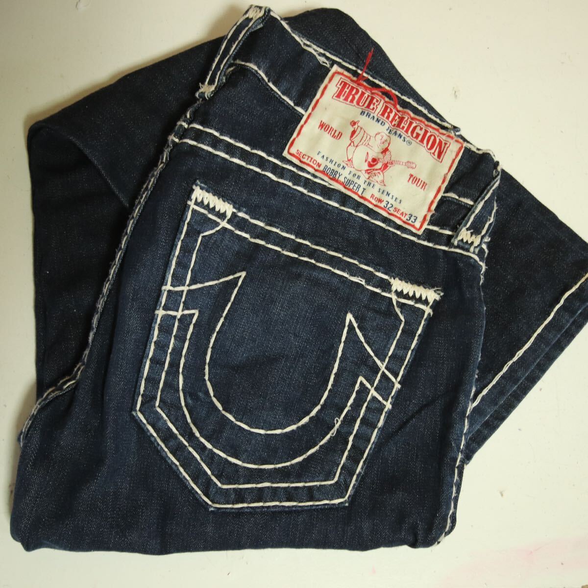 希少【true religion トゥルーレリジョン】BOBBY SUPER T USA製 希少【true religion トゥルーレリジョン】BOBBY SUPER T USA製