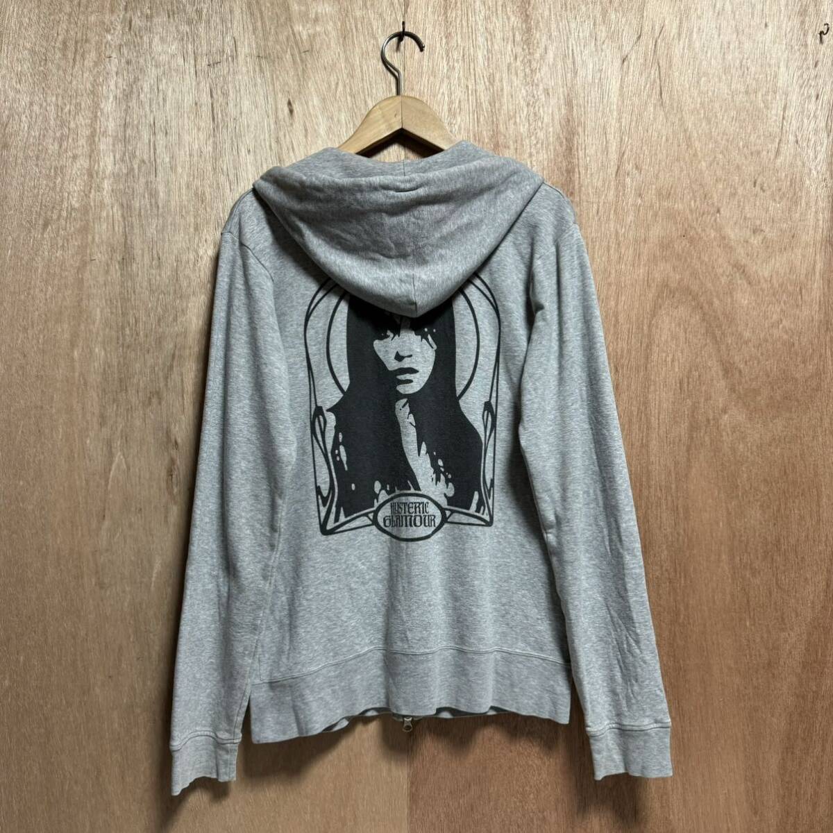 ヒステリックグラマー ガールプリント ジップパーカー パーカー スウェット トレンド【Hysteric Glamour ヒステリックグラマー】ガール