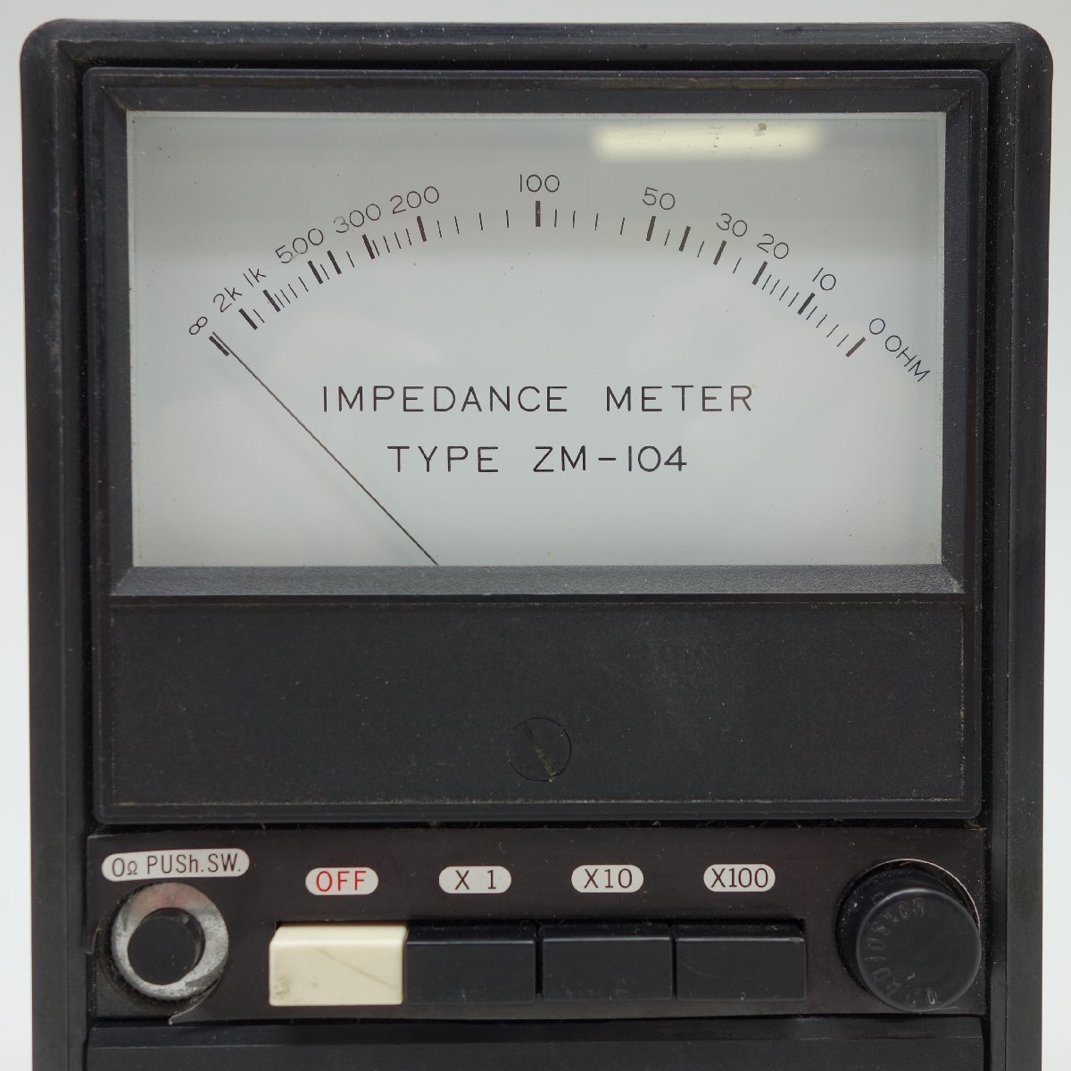 TOA ZM-104 インピーダンスメータ　動作未確認　値下げ不可 Yahoo!オークション - TOA株式会社 インピーダンスメーター ZM-104